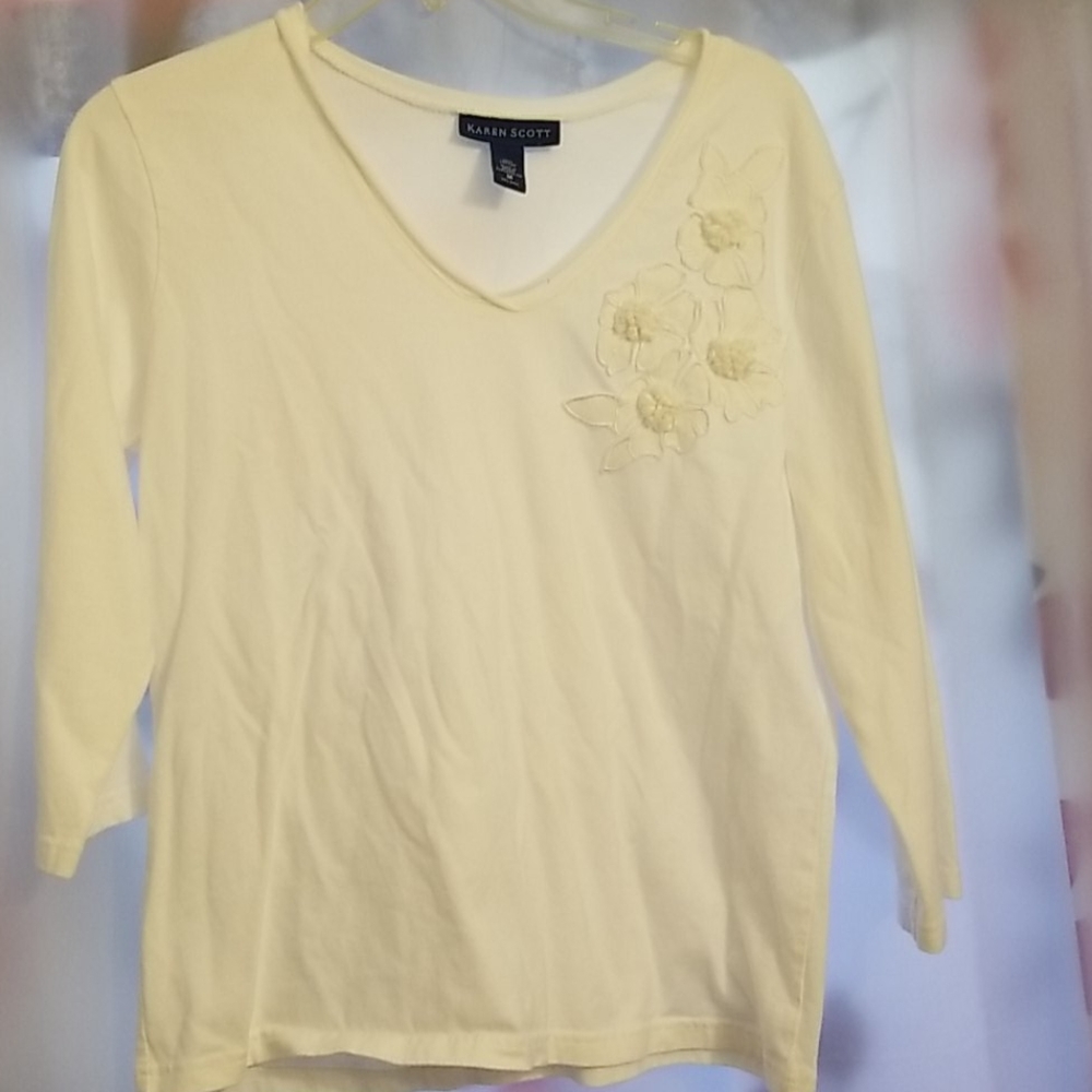 EUC Karen Scott Women's Top